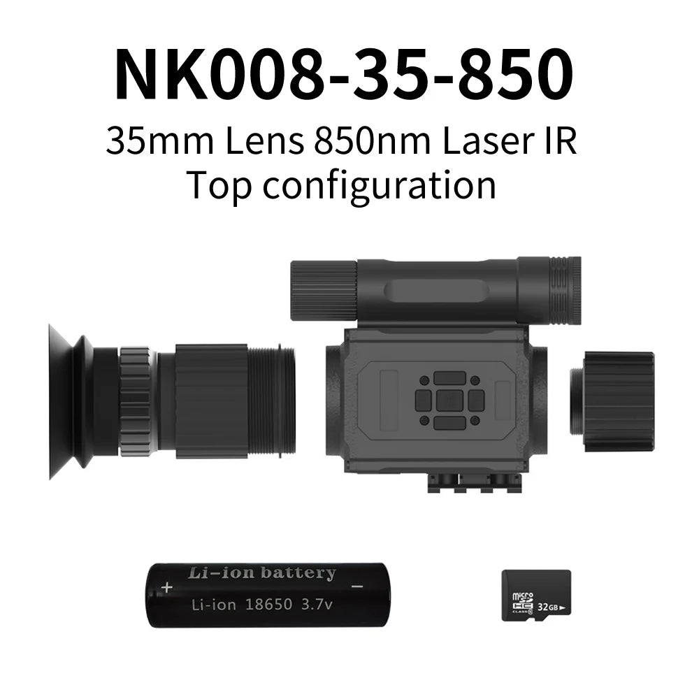 Hunting sight 1.4-inch screen, camera/video, COMS imaging, optical technology 5x magnification, visible up to 400 meters