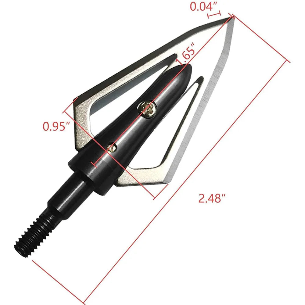 100 Grain 2-Blade Fixed Broadheads