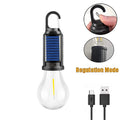 Solar Powered Camping Light Portable Led Camping Light Super Bright Solar Lantern for Emergency Waterproof Rechargeable Tent