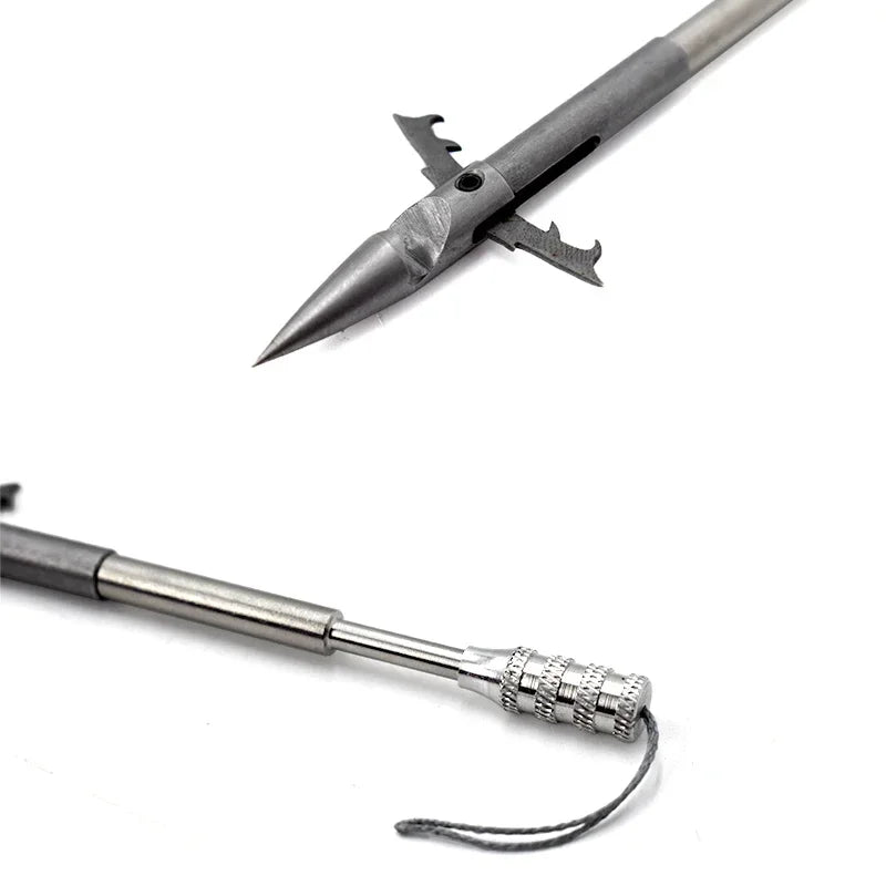 Professional Barbed Harpoon Shooting Fish Special Metal Dart Accessories Slingshot Fishing Special Harpoon Fish Arrow