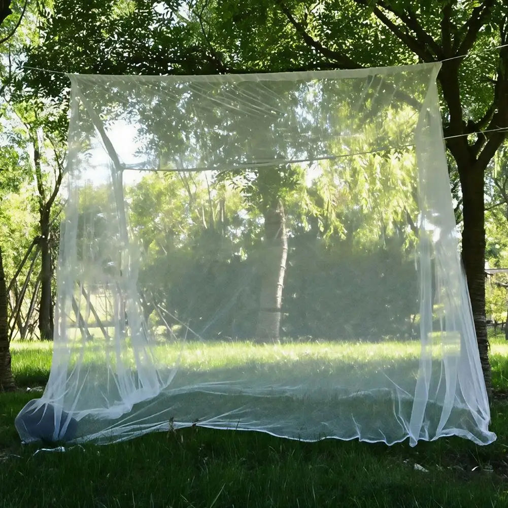 Outdoor Camping Mosquito Net Lightweight Huge Hammock Bug Tarp Repellent Breathable Mesh Tent Insect Canopy Bed Curtain