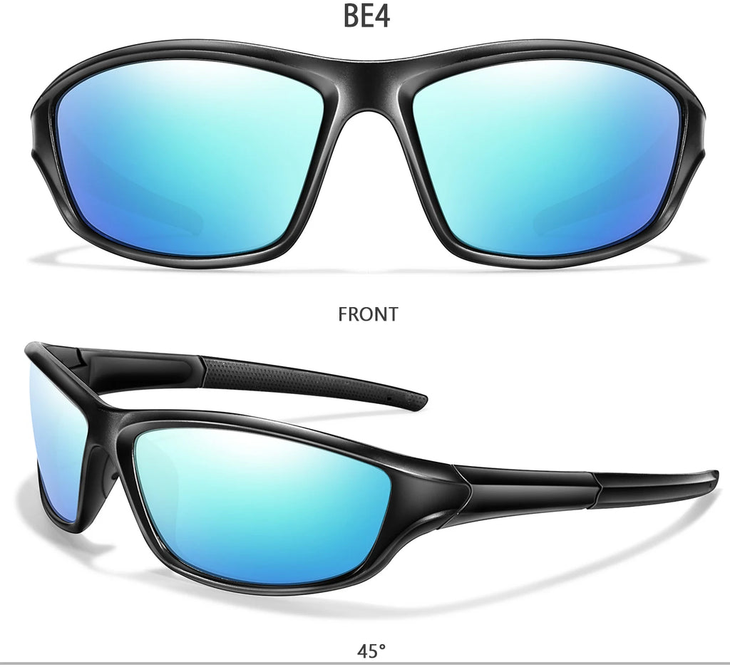 Polarized Fishing Sunglasses Men And Women Sports Colorful Glasses with UV protection for Outdoor Running, Hiking, Cycling