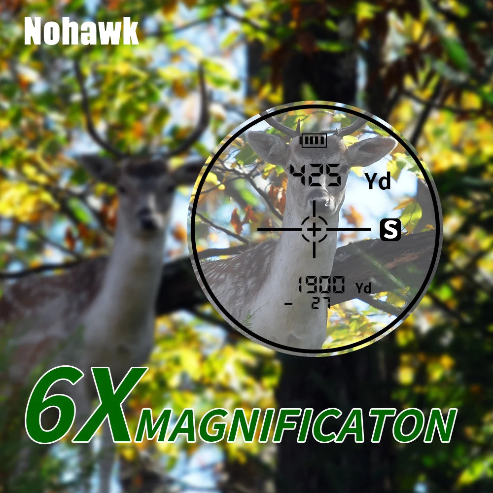 Hunting Laser Rangefinder 1000m Hunting Range Finder with Target Acquisition Technology Clear Accurate Rangefinders for Hunters