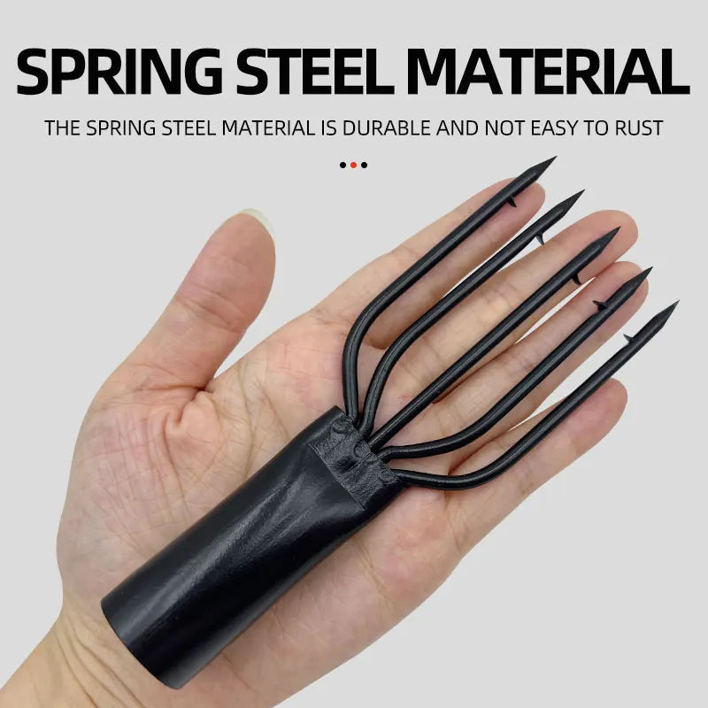 3/4/5 Fishing Tools Harpoon Tip Barbed Sharply Spring Steel Fishing Accessories