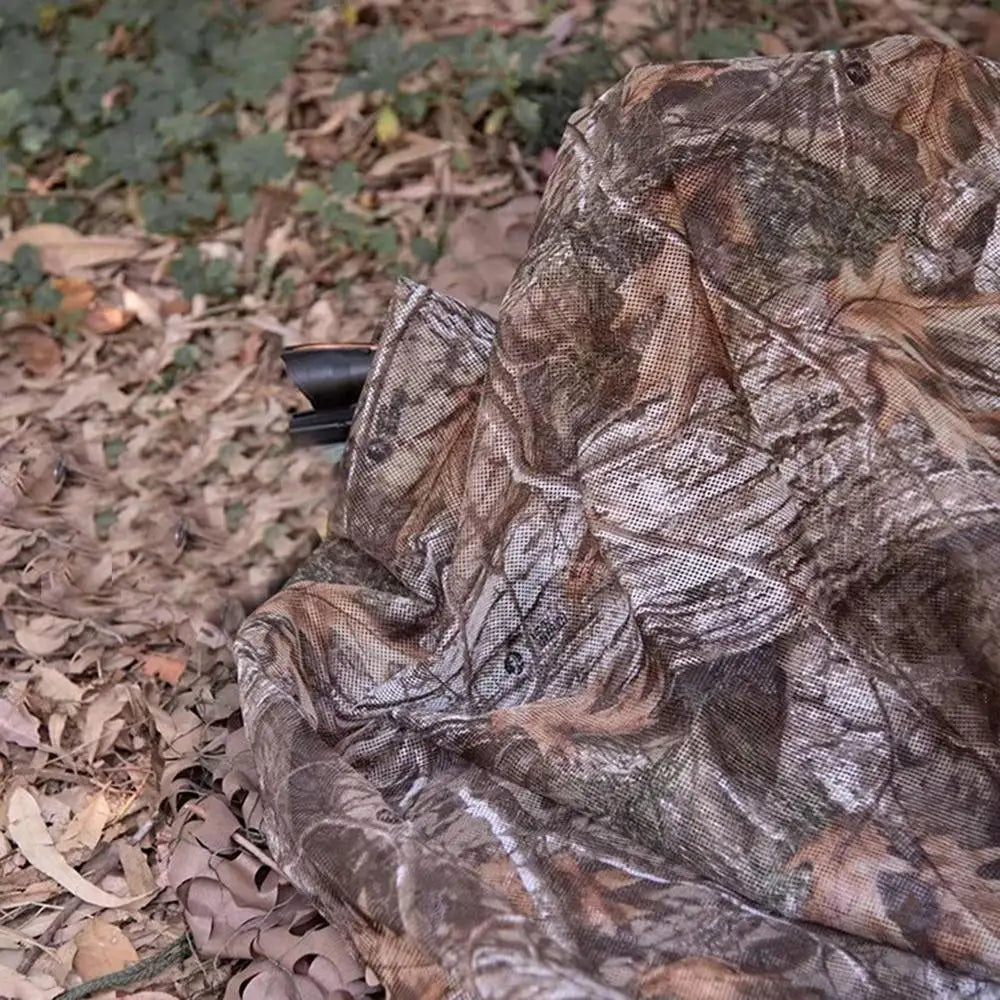 Camouflage Burlap Camouflage Netting Cover Realistic Camouflage Tarp Camouflage Netting Mesh For Hunting Ground Blinds