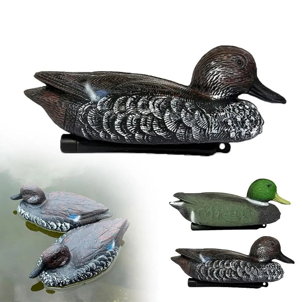 Fake Duck Decoy 3D Floating Hunting Shooting Duck Decoy Fishing Lure for Garden Decoration Simulation Hunting Duck