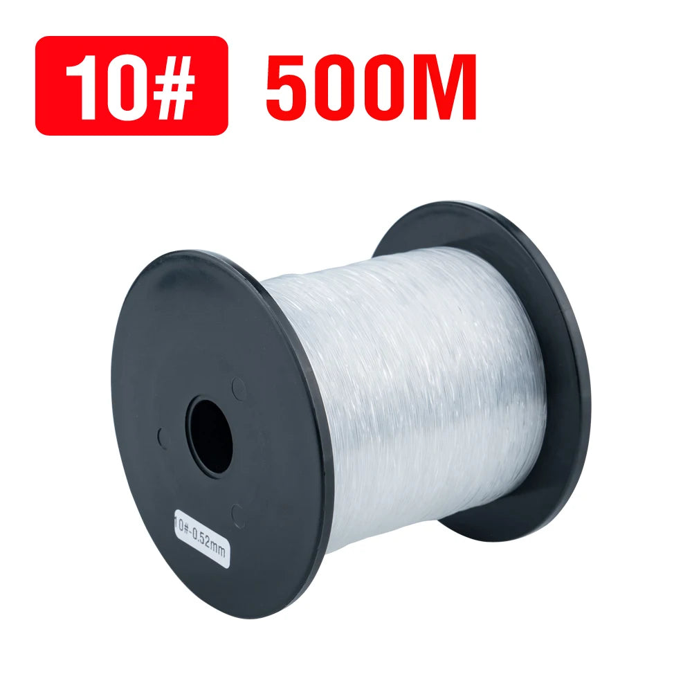 500M Nylon Fishing Line Long Casting Fishing Wire Heavy Duty Strong Clear Monofilament Line (35-90LB)