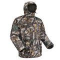 Hunting Jacket with Fleece Lining Tactical Waterproof Hooded Coat Outdoor Silent Deer Hunting Parka Upland Camo Hunting Jackets