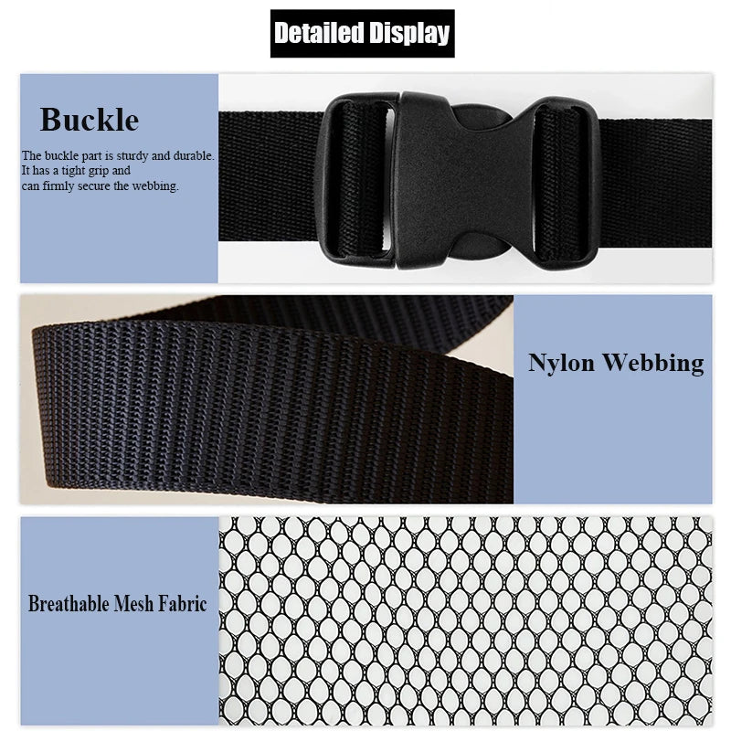 Car Trunk Fence Pet Dog Isolation Protective Net Sturdy Durable Elastic Isolation Nets Pets Safety Fence for Any Vehicle