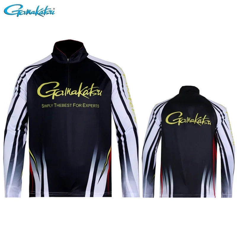 Fishing Shirts Outdoor Sport Quick Dry Mens Fishing Clothes Long Sleeve Sunscreen Anti-uv Breathable fishing shirt clothes