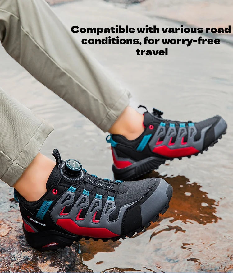 Men's Fashion Hiking Boots All-Season Wear Slip-Resistant, Comfortable, Durable Ideal for Outdoor Hiking and Mountain Climbing