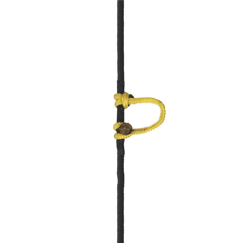 3 Meter Archery Compound Bow D Loop Rope Nylon String Cord Release U Rope Nocking D Ring Hunting Shooting Accessories Outdoor