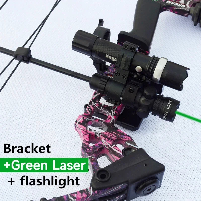 Bow and arrow sight Composite five-needle sights Compound laser sights Reverse bow sights Archery equipment accessories