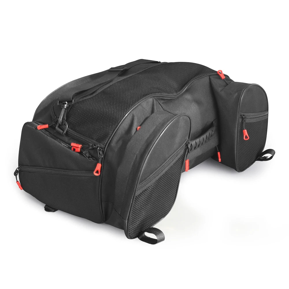 Motorcycle Rear Seat Luggage Rack Bag For Goldwing GL1800 GL1500 Trunk Tail Luggage Cases Top Bag large capacity Waterproof Bag