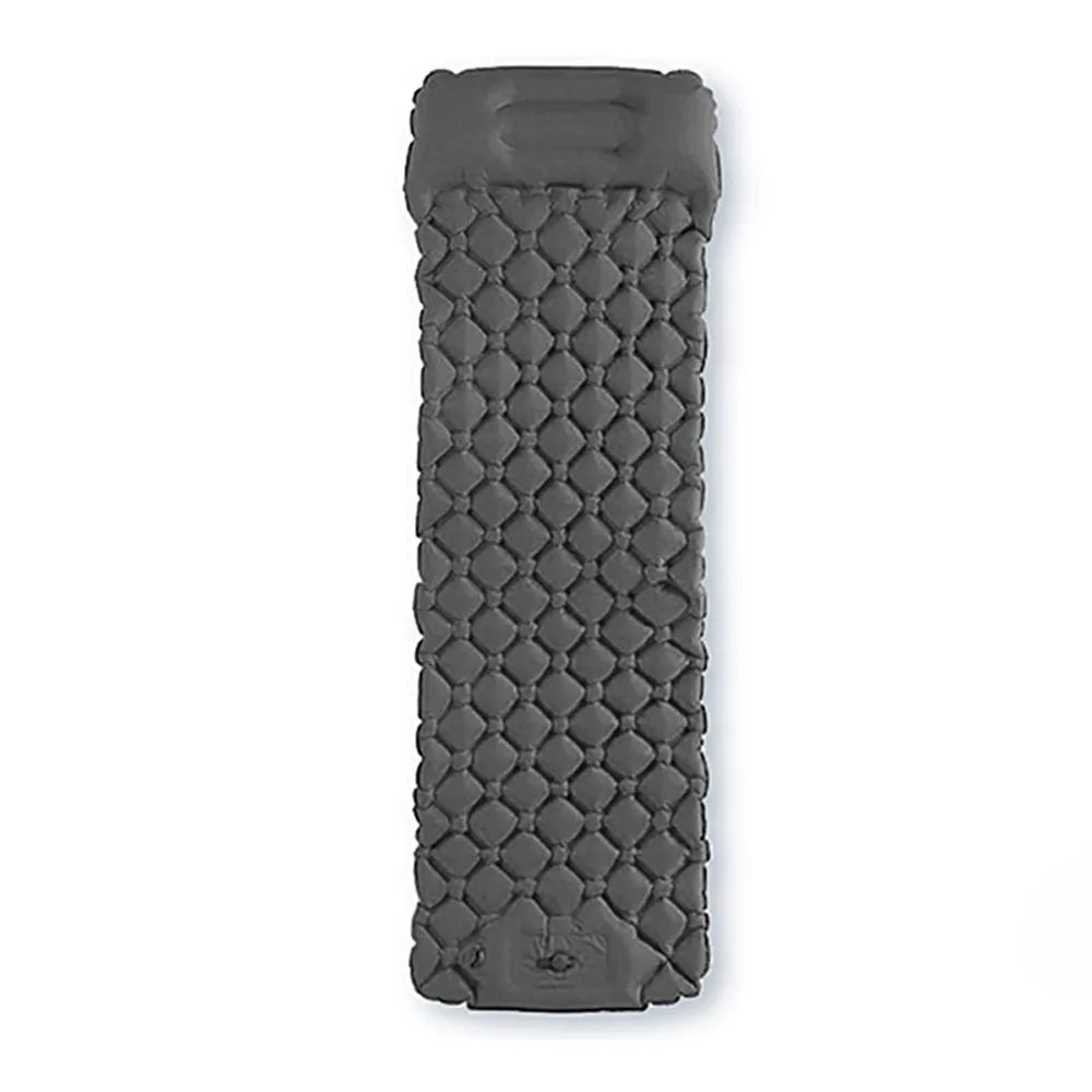 Built-in Pump Camping Air Mattress Tear-Resistant Thickened Pad Inflatable Mattress Foldable Portable Inflatable Sleeping Pad
