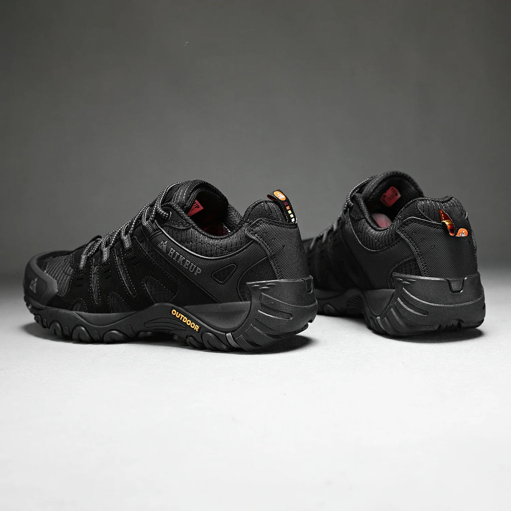 Men's Hiking Shoes Suede Leather Outdoor Shoes Wear-resistant Men Trekking Walking Hunting Tactical Sneakers