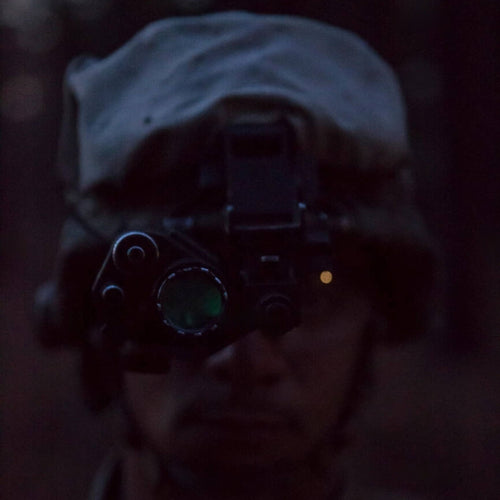 AN/PVS-14 Night Vision | Gen 3 White Phosphor 2600 FOM & Manual Gain | 50+ Hour Runtime