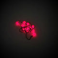 Glow Jig Heads - 1/32- 1/16 - 1/8 - 12 Pack - No Collar