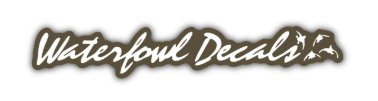 Waterfowl Decals Ultimate 5pc Turkey Decals